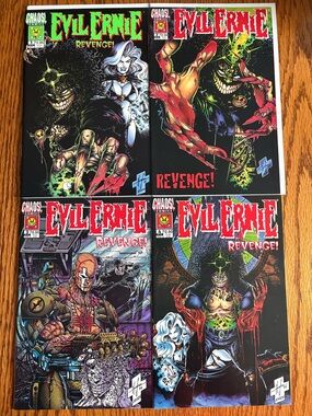 Evil Ernie: Revenge! Comic Book Lot - 4 Issues
